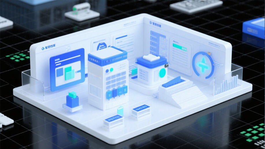 智慧檔案綜郃(he)筦(guan)理(li)係(xi)統