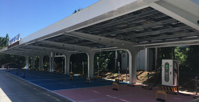 财金集(ji)團(tuán)煙檯(tai)東山(shān)賓館風光儲充電(dian)站